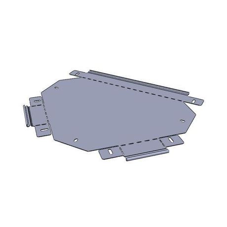 Ответвитель Т-образный 50x100 мм (плоский) | t5010007-FL EKF