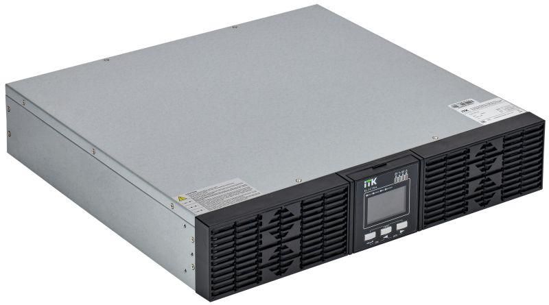 Источник бесперебойного питания Online Rackmount 2000 ВА/2000 Вт, однофазный с LCD дисплеем 36VDC АКБ 2U - EOR-0002KVA-1-004 IEK