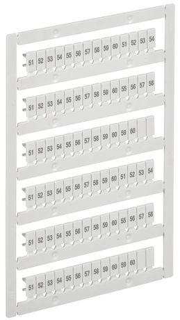 Маркер для CTS/CP 2.5кв.мм "51-60" ARMAFIX IEK AF-CT10D-M-D25-06 IEK арт. AF-CT10D-M-D25-06