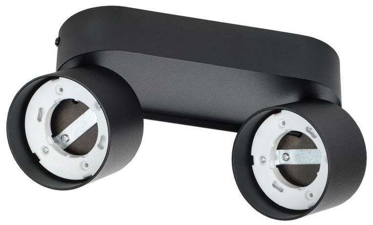 Светильник 4042 настенно-потолочный под лампу 2хGX53 черный IEK - LT-USB0-4042-GX53-1-K02