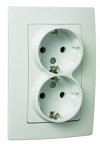 РОЗЕТКА 2-Я С/З LILLIUM NATURAL KARE - 32001082 Makel