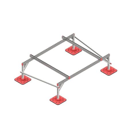 Конструкция опорная для установки оборудования TECHNORAPTOR FOOT 2000х1500 тип 2 HD КМ TR0248 КМ-Профиль