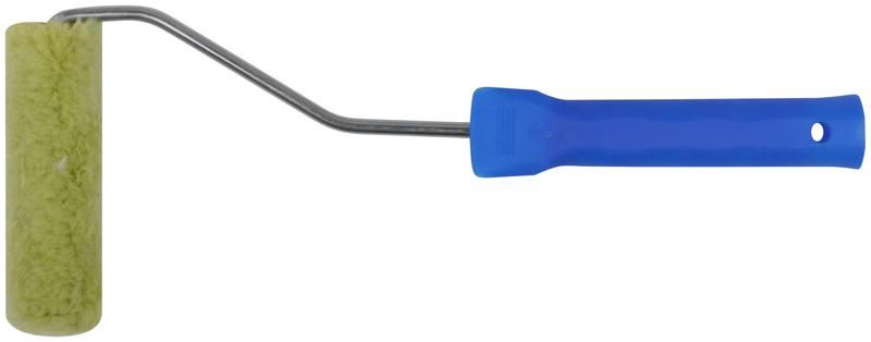 Валик полиакриловый ''мини'' зеленый, диаметр 15/35 мм, ворс 10 длина ручки 400 100 мм - 02693 РОС