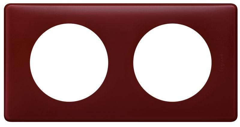 Рамка 2-м Celiane перкаль бордо Leg 066752 Legrand