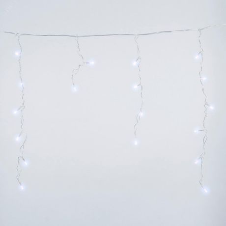 Бахрома светодиодная 2м 48 светодиодов Белый свет Провод прозрачный ULD-B2005-048/DTA WHITE IP20ТМ Uniel - UL-00010873