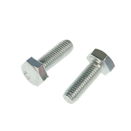 Болт с шестигранной головкой М18х140 DIN 933 класс прочн. 8.8 оцинк. (1кг/4шт) Tech-Krep/Zitar 958654