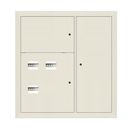 Щит этажный 3кв. RAL9002 (1000х950х160) PROxima EKF mb29-v-3-ral9002