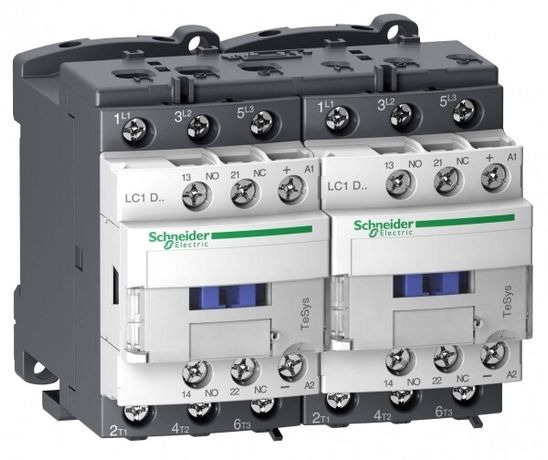 Контактор реверсивный 3п/32А НО+НЗ 24В DС SchE LC2D32BL APC