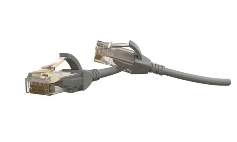 PC-LPT-UTP-RJ45-RJ45-C6-2M-LSZH-GY Патч-корд U/UTP, категория 6 (100% Fluke Component Tested), 28AWG, LSZH, 2 м, серый | 445636 Hyperline