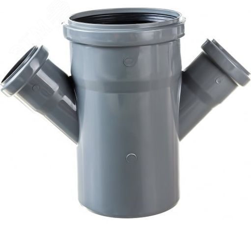 Крестовина канализационная 87 град. 110х50х50 - 115580 Ostendorf