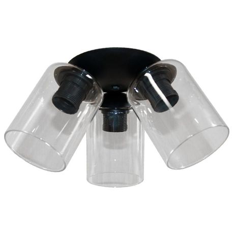 Светильник Колокольчик 131 черн. (Плафон 8557) НПБ 01-3х60-197 Е27 ИУ - 1005404658 Элетех