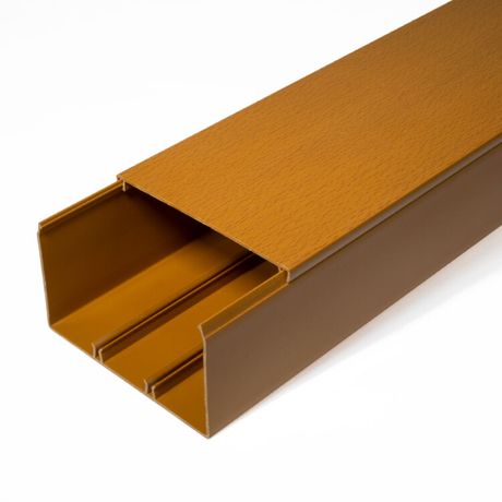 Кабель-канал бук второй замок 100х60 (16м/уп) Промрукав - PR.025447 Строитель