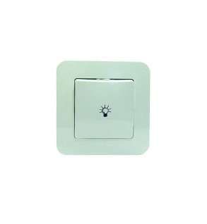 Кнопка звонка СП Lillium N крем. 55204 Makel