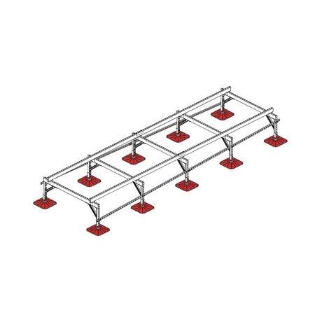 Конструкция опорная для установки оборудования TECHNORAPTOR FOOT 1500х5000 KM-TR-F-SSEI-1500-5000 КМ TR0038 КМ-Профиль
