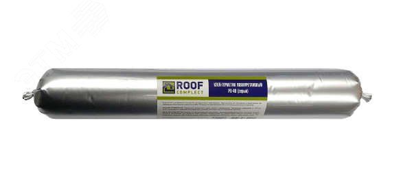 Герметик полиуретановый Roof Complect черный (600мл) - 00000391270 Руфкомплект