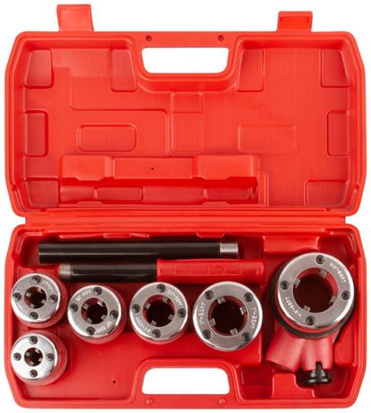 Клуппы трубные набор 6шт (1/4дюйм-3/8дюйм-1/2дюйм-3/4дюйм-1дюйм-1 1/4дюйм) FIT 70006 РОС