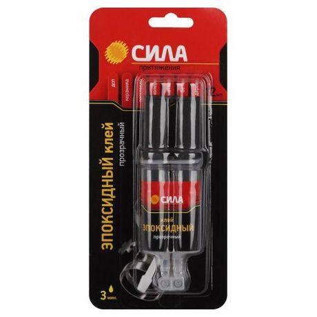 Клей эпоксидный SEBL1-12 12мл шприц (блист.1шт) СИЛА Б0066767