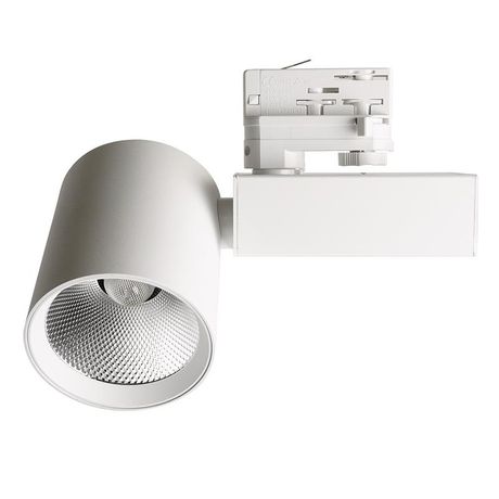 Светильник светодиодный трековый на шинопровод ДПО-40w 4000К 3600Лм трехфазный белый - 51606 FERON