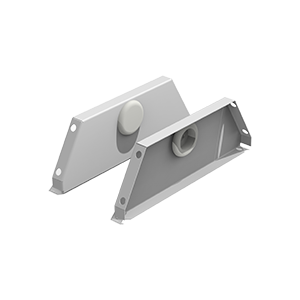 Крышка торцевая с разъемом для подключения светильников серии Supermarket (2 шт в комплекте) | V4-R0-00.0007.SU0-0001 VARTON VARTA