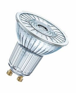 Лампа светодиодная LED 6,9W GU10 PARATHOM PAR16 (замена 80Вт),36°,теплый белый свет Osram - 4052899958180