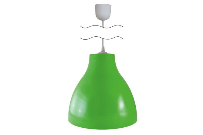 Светильник НСБ 21-60-032 УХЛ4 "Melodi" зеленый, шнур белый | SQ0313-0015 TDM
