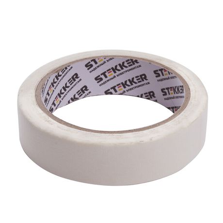 Малярная лента 24 мм, длина 25 м, на бумажной основе, белый | 39150 STEKKER FERON
