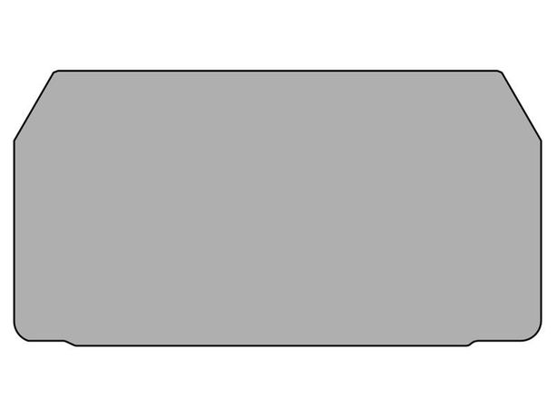 Сегмент концевой на измерительные клеммники WGO2N сер. NPP Klemsan 450239