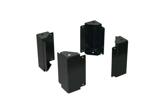 Угловые элементы цоколя 200мм, RAL9005, 4шт DekraftUno - 32877DEK APC DEKraft арт. 32877DEK
