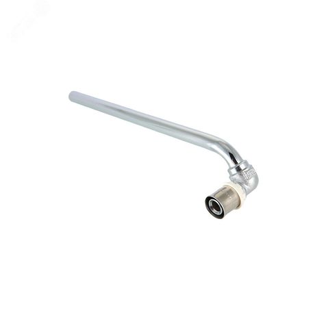 Уголок радиаторный пресс 15 мм 16 х 300 правый с хромированной трубкой - VTm.281.RN.001615 VALTEC IV2811615R