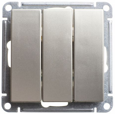 Выключатель 3-кл. СП W59 10А IP20 10AX механизм шампань SE VS0510-351-4-86 APC