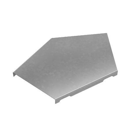 Крышка горизонт. угла 45 гр. 100мм "ПЛЮС" HD85 КМ PL15856 КМ-Профиль