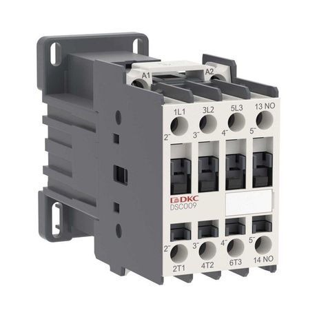Магнитный контактор YON DSC009 9A 4кВт AC3 3P кат.110В DC 1НО | DSC009-3C10D110 DKC ДКС
