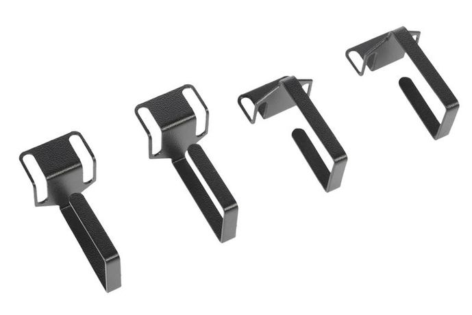 Органайзер кабельный горизонтальный СБ-Б-9005 1U Г=93мм односторон. кольца ЦМО 1259012