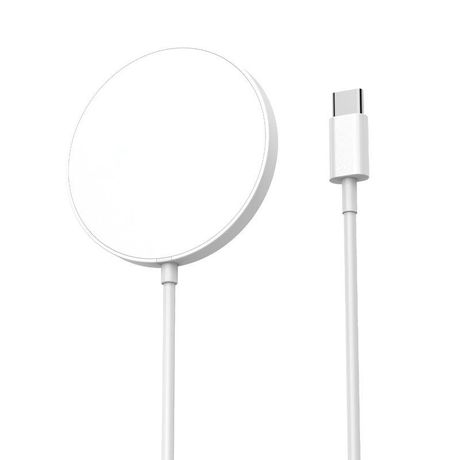 Беспроводное зарядное устройство Fast charge, Qi 15Вт, серебро | 18-7079 REXANT MEET