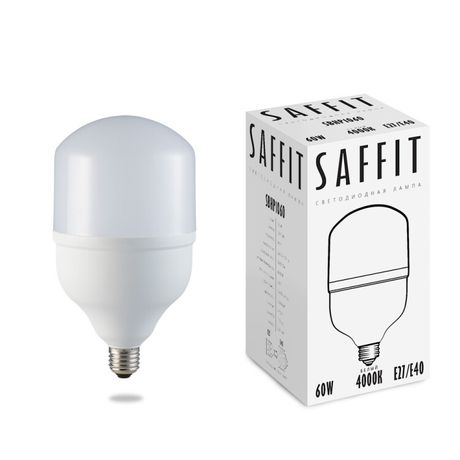 Лампа светодиодная промышленная SBHP1060 60W 4000K 230V E27-E40 | 55096 SAFFIT FERON