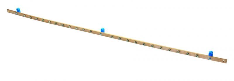 Шина заземления 1000 мм, 22 точки, 5 15 | 60A-14-12GR Eurolan