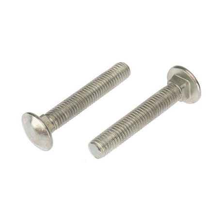 Болт мебельный DIN 603, 10х50, пакет (2шт.) | 1301-1050-4 Kranz