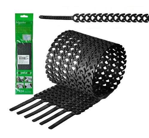 СТЯЖКА ЧЁРНАЯ RAPSTRAP УПАКОВКА из 24ШТ. | IMT38068 Schneider Electric