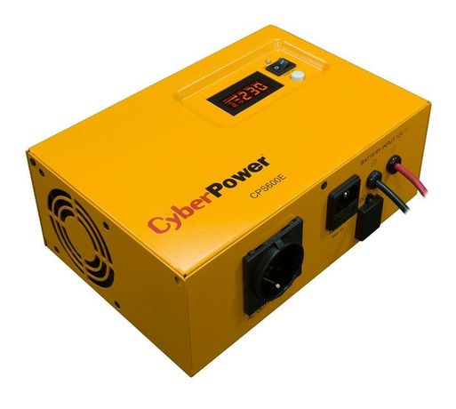 Источник бесперебойного питания line-interactive CPS 600Ва/420Вт фазы 1/1 без АКБ Tower Schuko - 1000454309 CyberPower 600 E