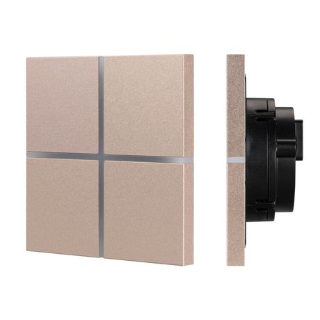 Сенсорная панель KNX-304-13-IN Champagne (BUS Frameless) (IARL IP20 Металл 2 года) | 039670 Arlight INTELLIGENT