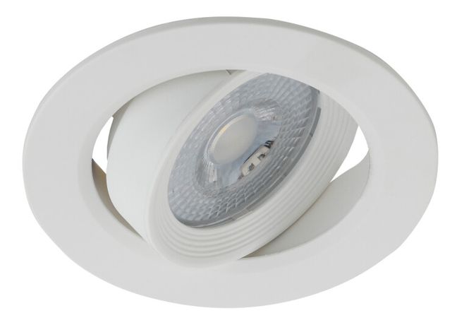 Светильник светодиодный встраиваемый KL LED 22A-5 3K WH круглый поворотн. SMD 5W 3000K белый | Б0037036 Made In China Made In China (Энергия света) арт. Б0037036