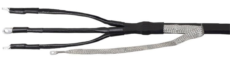 Муфта концевая КВ(Н)тп 3х70/120 с наконечн.; ППД бумаж. изол. 1кВ IEK UZM-BIK1-NVN3-70120SZ