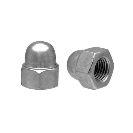 Гайка DIN1587 колпачковая оцинк. М12 (4 шт) - пакет ( 0,087 кг) | 112275 Tech-KREP