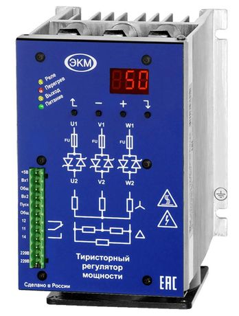 Регулятор мощности 3ф ТРМ-3М-45-RS485 Меандр A8302-16937431