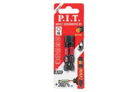 Бита ударная H6x50 мм 2 шт в уп - ASDR01-50H6 PIT