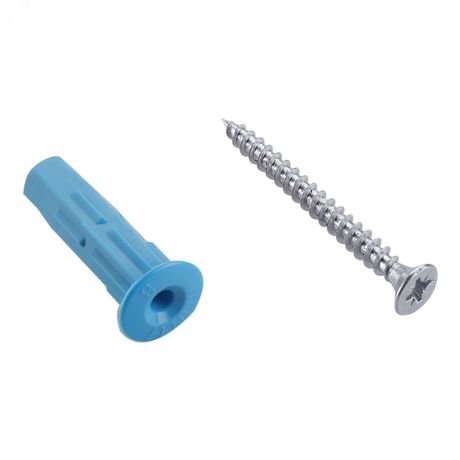 Шуруп Zn 4,5х40 в компл. с дюбелем MULTI 8x32 (10 шт) - MP 405 17 Европартнер