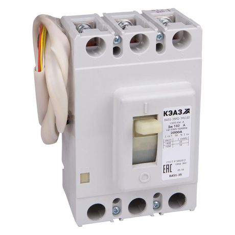 Выключатель автоматический ВА51-35М1-341810-80А-800-690AC-НР230AC/220DC-УХЛ3 (техпредписание)| 285361 | КЭАЗ