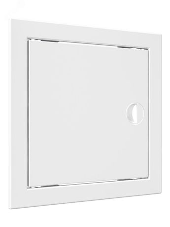 Люк-дверца ревизионный с ручкой, из ABS пластика 218х218 и фланцем 196х196 - Л2020Р EVECS 19017