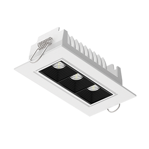 Светодиодный светильник DL-STELLAR встраиваемый поворотный 120x62x45mm 8W 3000K 34град белый | V1-R0-00408-10L25-2000830 VARTON VARTA