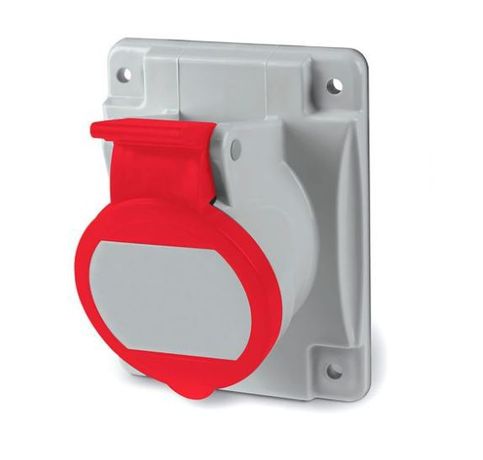 Розетка панельная с наклоном артикул DIS4133267 IP44 32А 3P+E+N 400В DKC DIS4133267S ДКС DKC (ДКС) арт. DIS4133267S